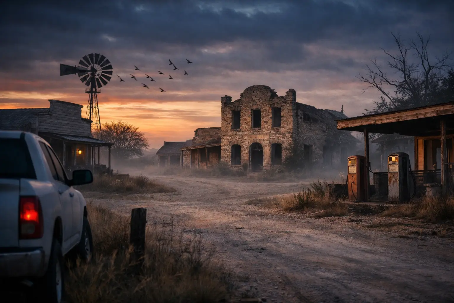 Texas Ghost Town Road Trip That Feels Haunted